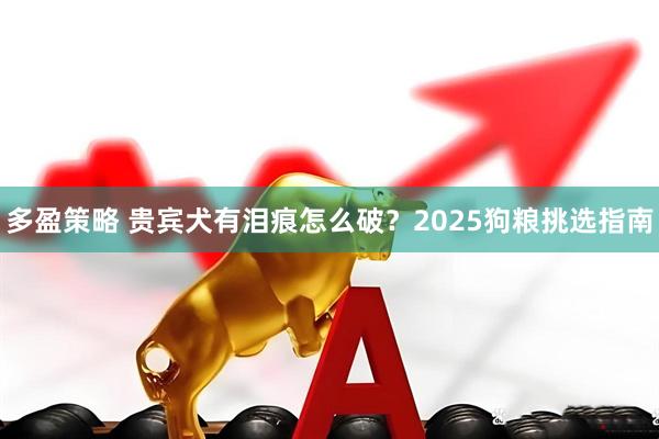 多盈策略 贵宾犬有泪痕怎么破？2025狗粮挑选指南