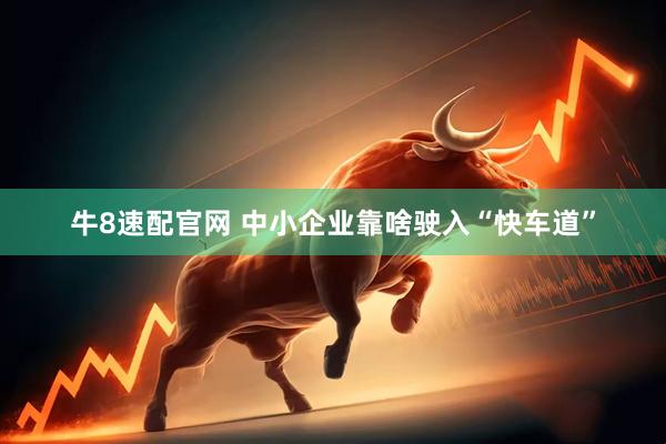牛8速配官网 中小企业靠啥驶入“快车道”